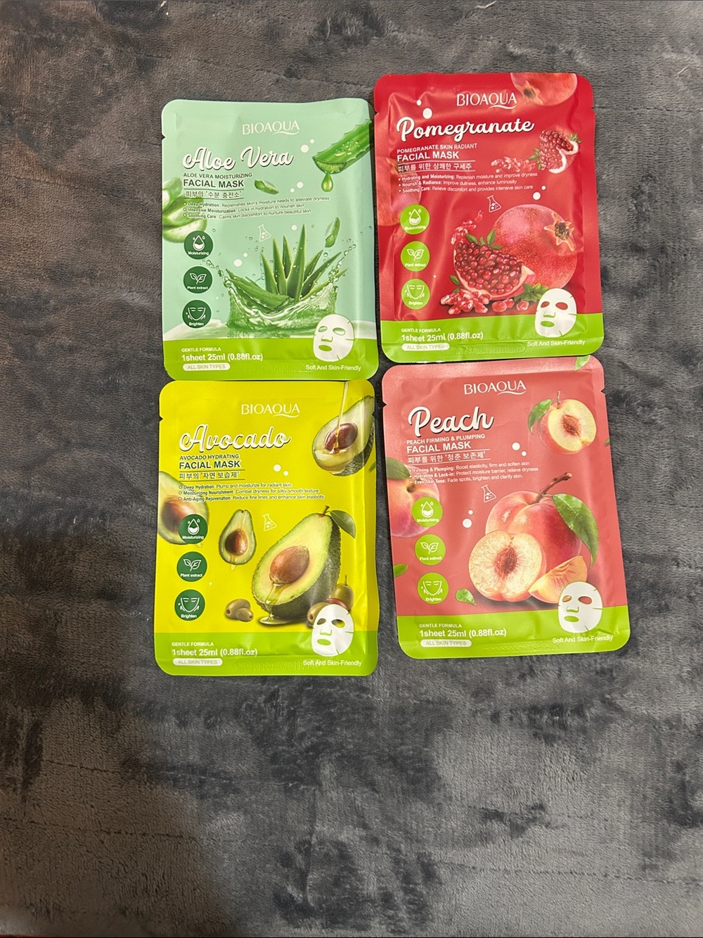 4 Facial Masks By Bioaqua